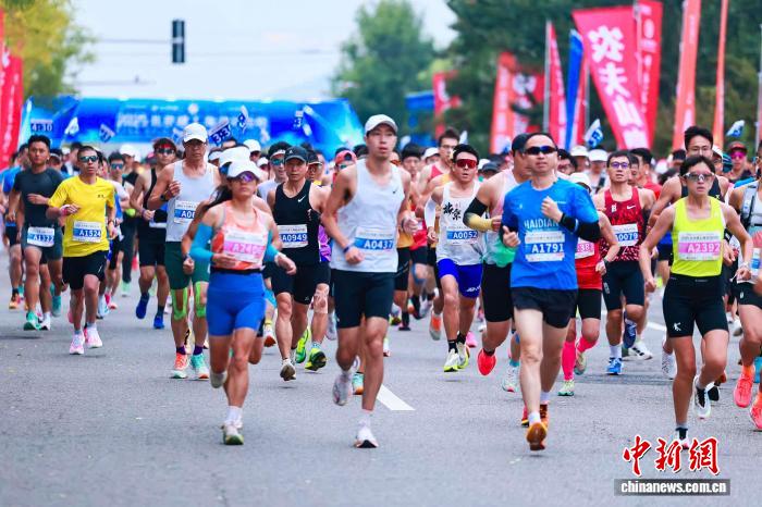 2025北京海淀马拉松：万人