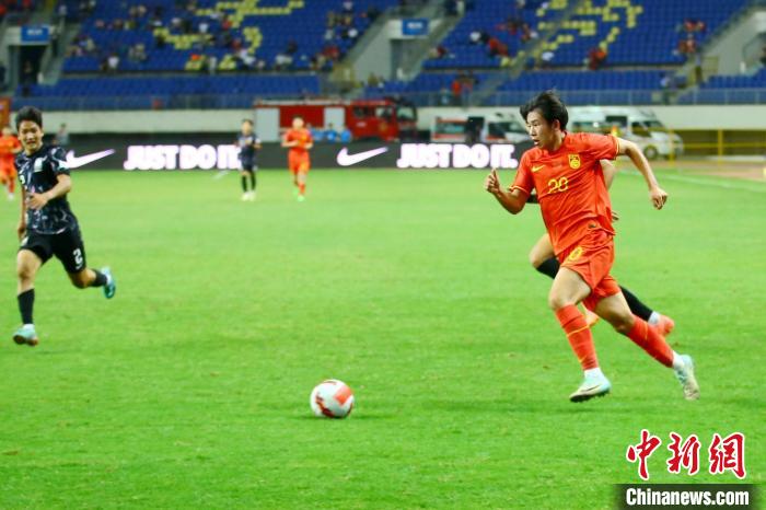 中国U19男足在渭南四国赛